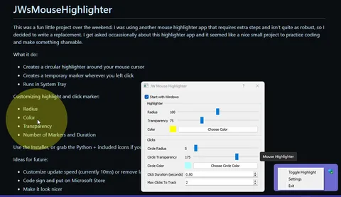 Mouse Highlighter